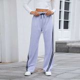 Lounge Pants with Side Stripe Details image 0