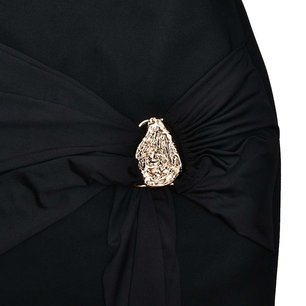 Short Dress with Draped Detail image 3