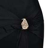 Short Dress with Draped Detail image 3