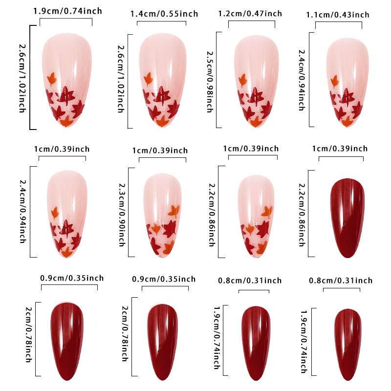 Elegant Fall-Inspired Nail Art image 2