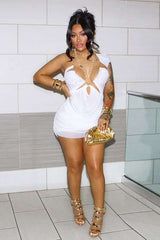 Glamorous Cut-Out Mini Dress image 0