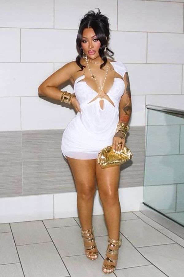 Glamorous Cut-Out Mini Dress image 0