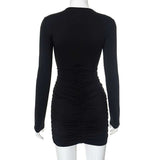 Hollow-out Bodycon Dress image 3