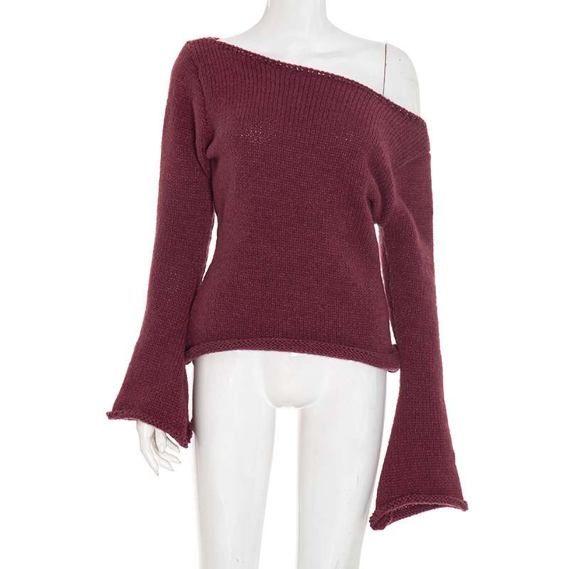 Knit Long-Sleeve Crop Top image 4