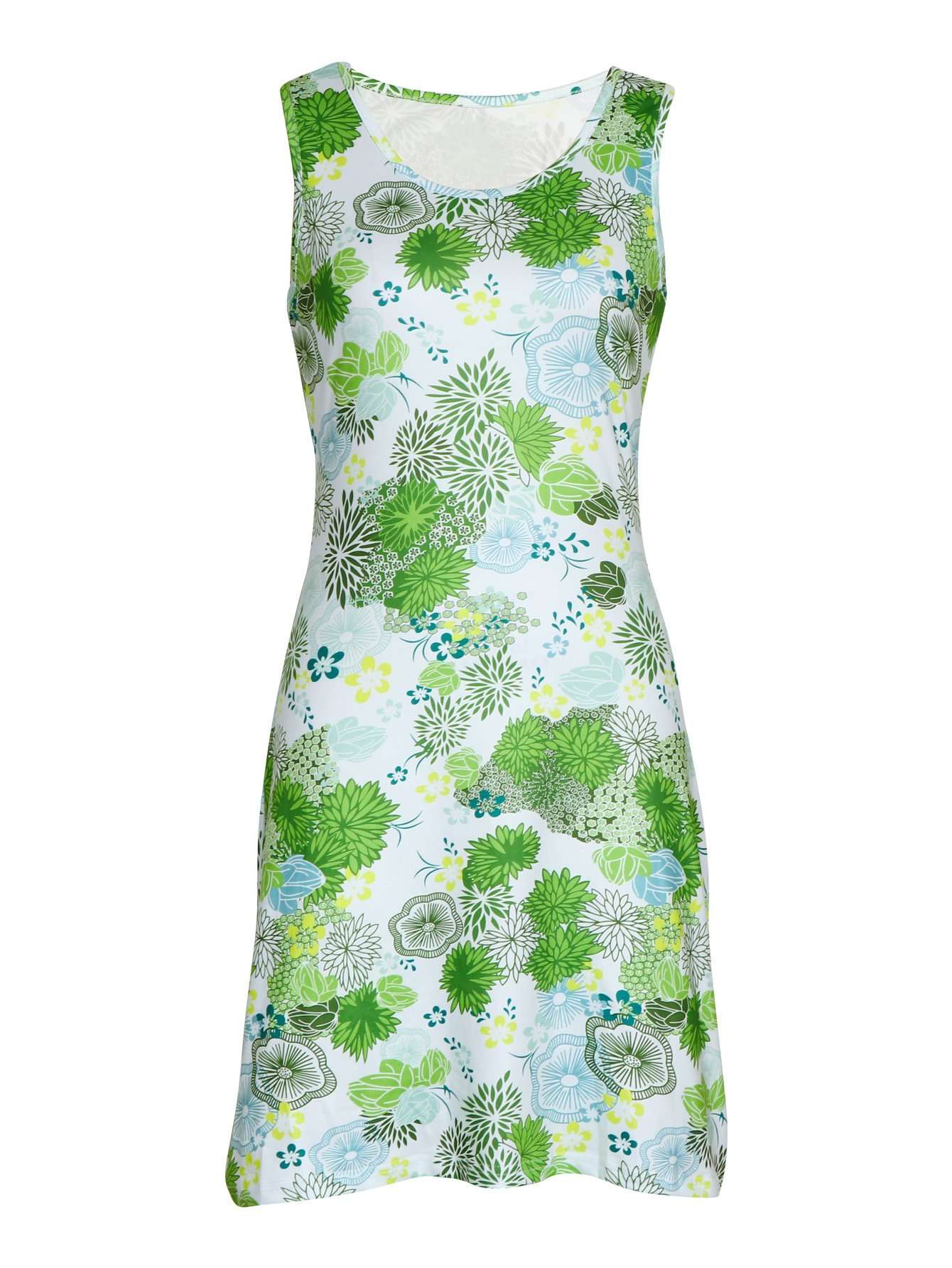 Floral Sleeveless Beach Dress image 4