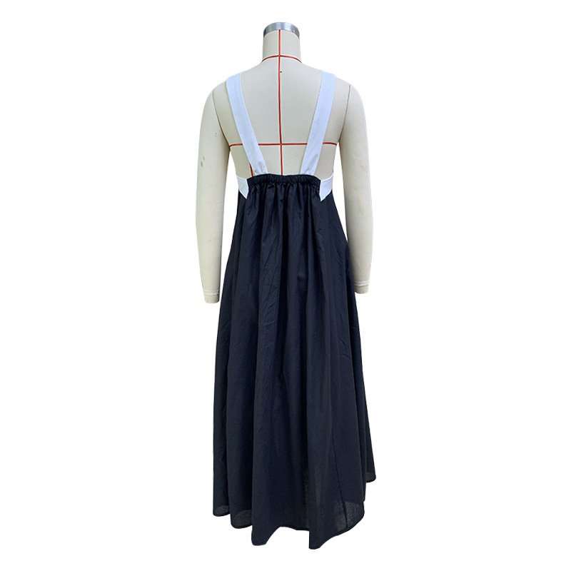 Elegant Halter Neck Maxi Dress image 4