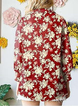 Long sleeve Floral print Casual Shirt image 9
