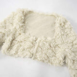 Faux Fur Cardigan &amp; Skirt Set image 6