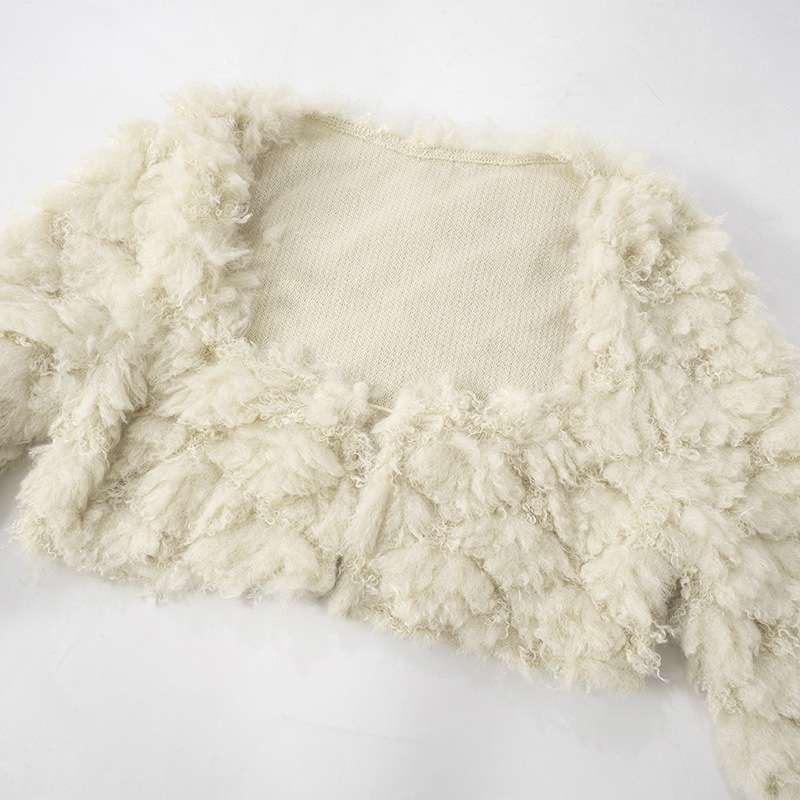 Faux Fur Cardigan &amp; Skirt Set image 6