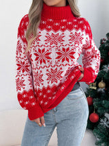 Snowflake Christmas Sweater image 2
