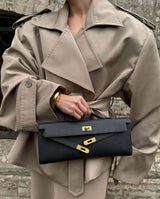 Women?s Structured Belted Trench Coat image 3