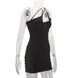 Asymmetrical Cutout Bodycon Mini Dress image 5