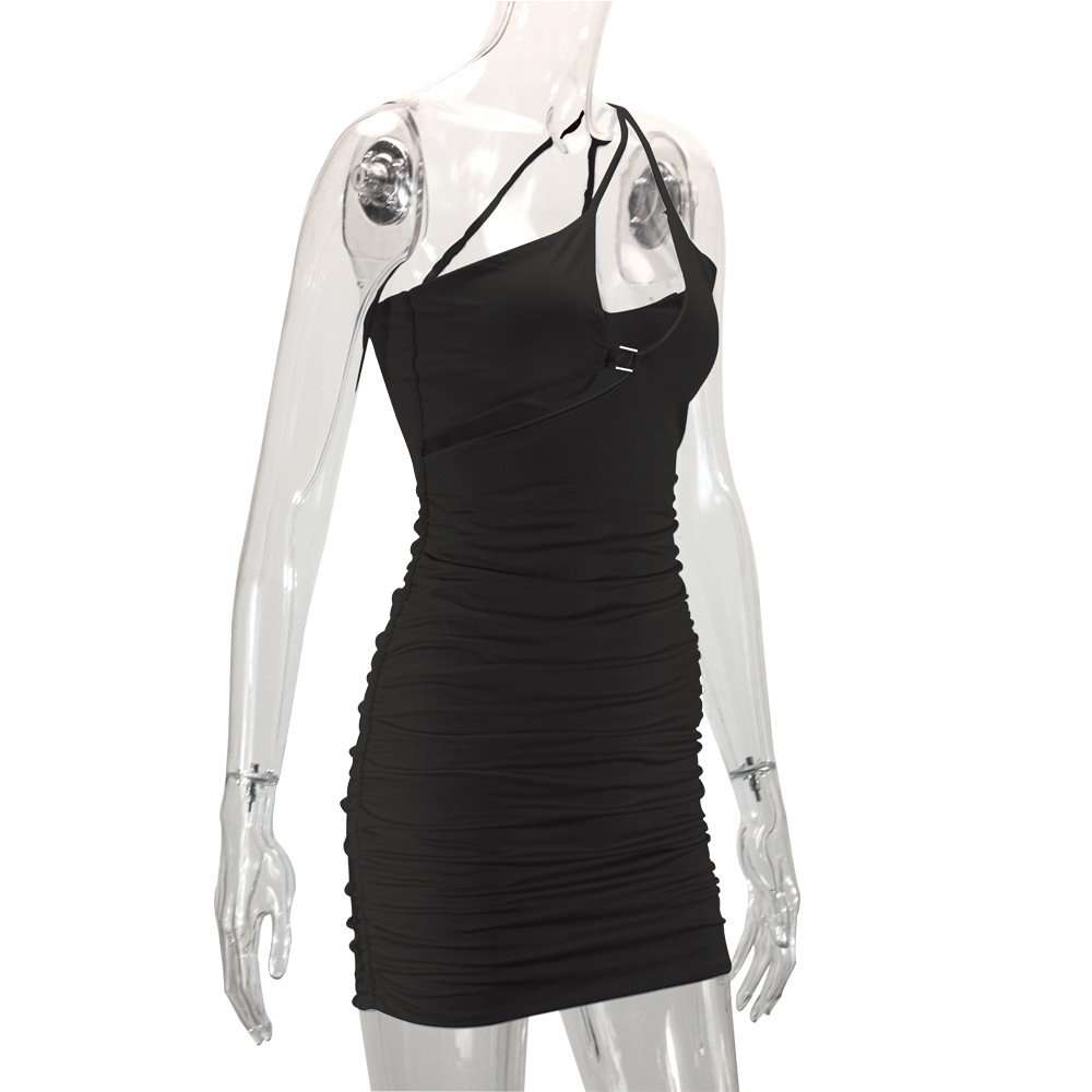 Asymmetrical Cutout Bodycon Mini Dress image 5