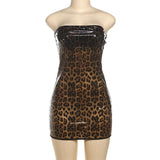 Leopard Print Mini Dress image 2