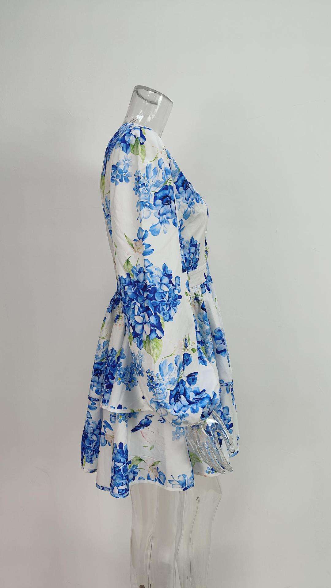 Floral Ruffled Dress image 2