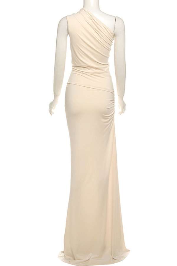 Divine One Shoulder Drape Gown image 6
