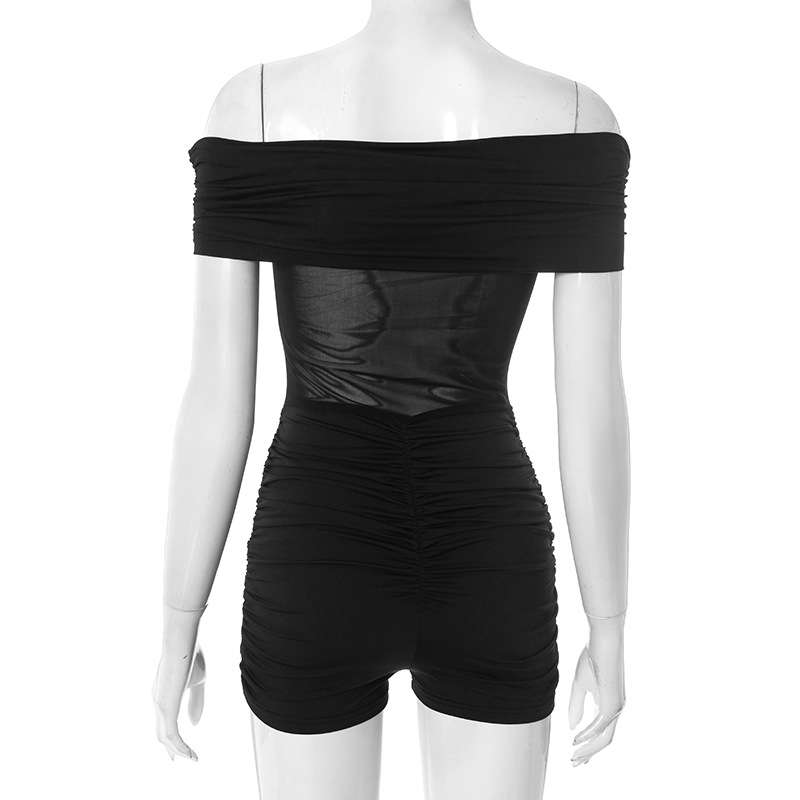 Off-Shoulder Bodycon Romper image 6