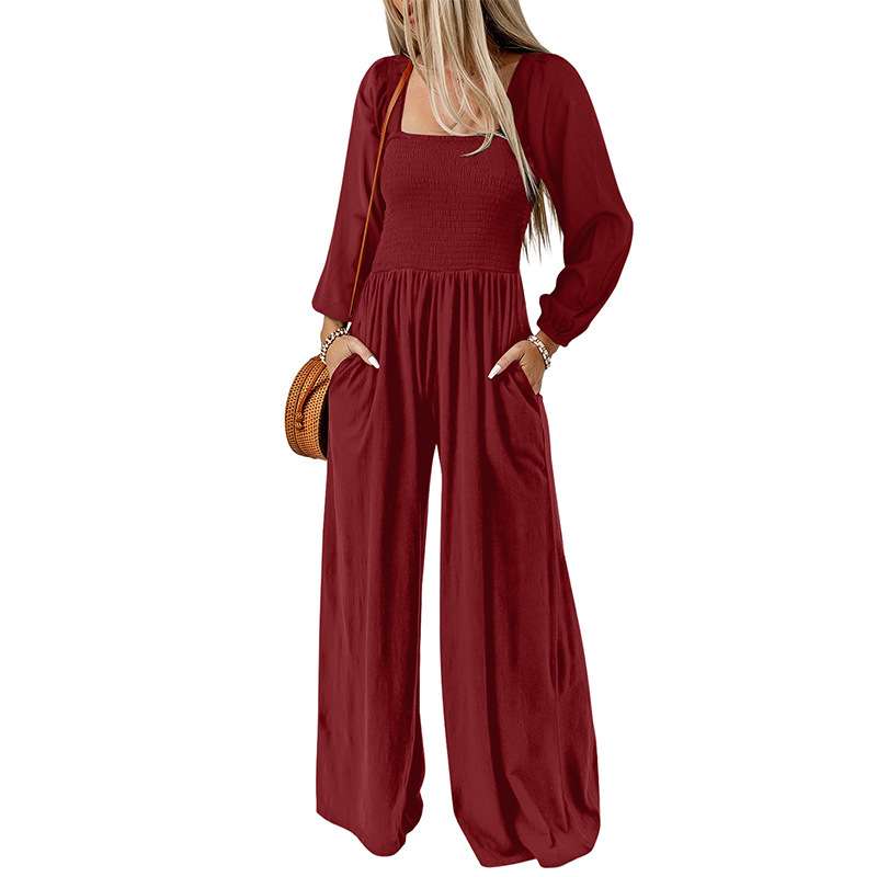 Elagant Jumpsuit with Long Sleeves image 3