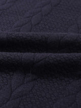 Solid Round Neck Longt Pullover image 7