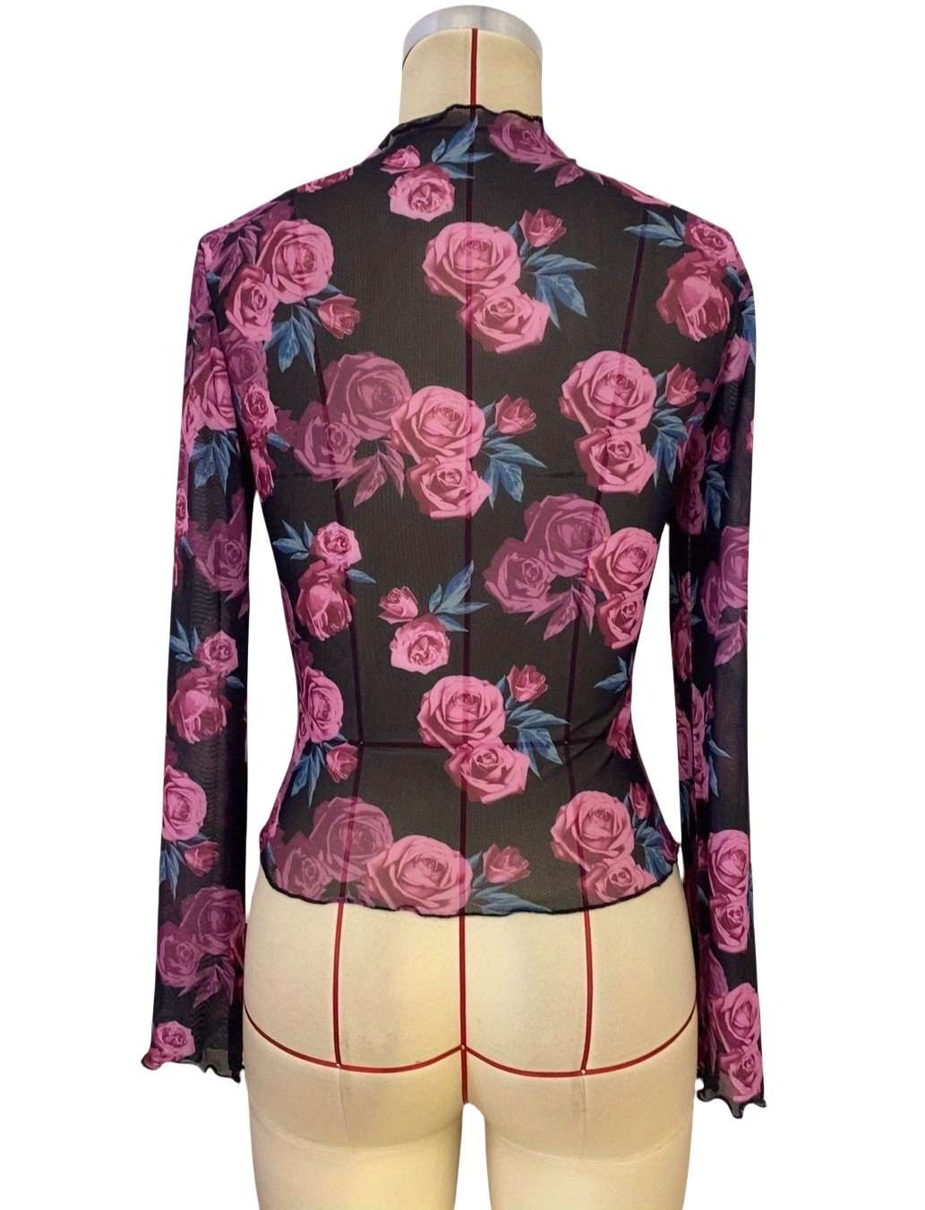 Floral Print Top image 4