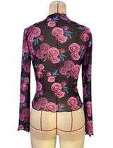 Floral Print Top image 4