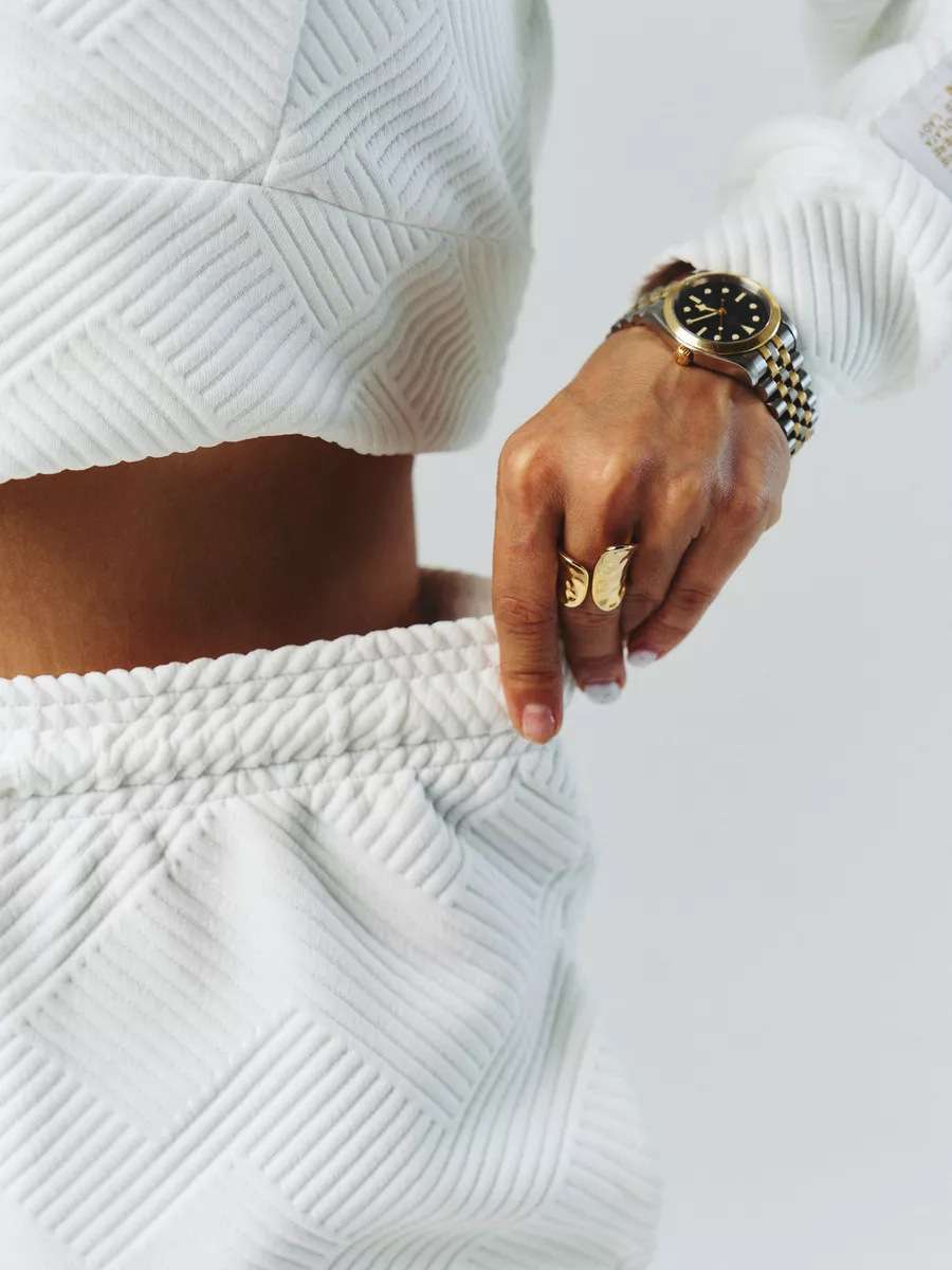 Textured Zip-Up Tracksuit Set image 5