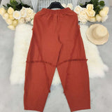 Bohemian Style Wide-Leg Trousers image 2