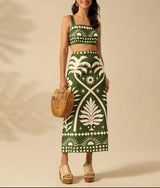 Tropical Print Two-Piece Set image 0