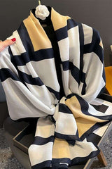 Striped Pattern Fashion Winter Scarves Shawls image 0