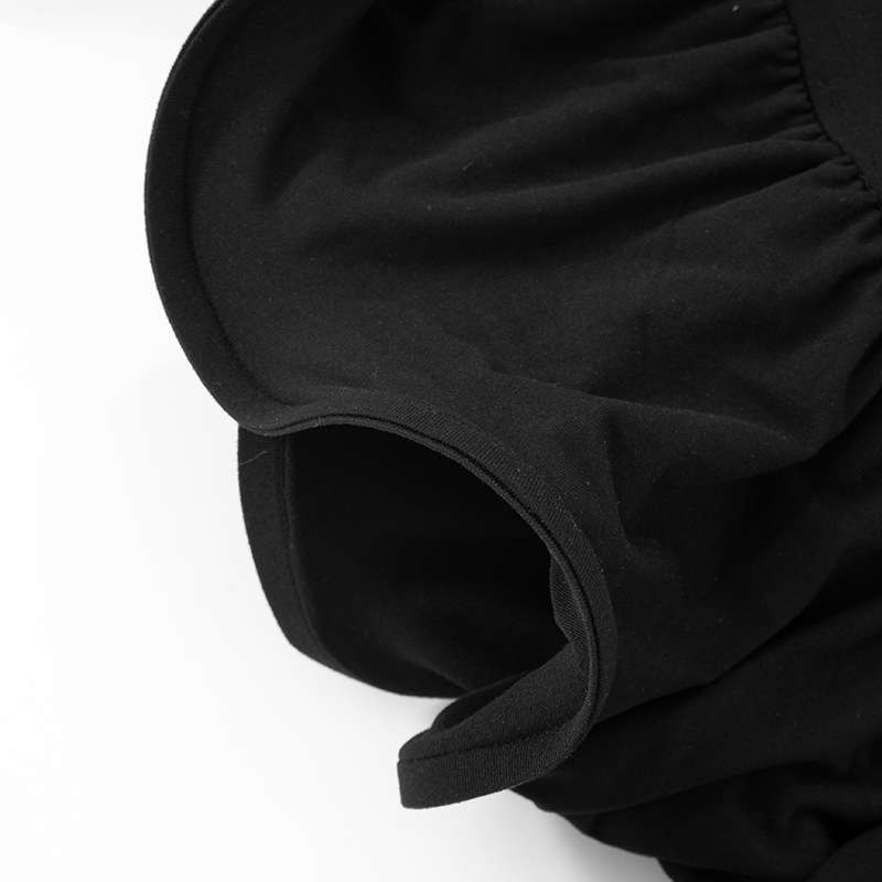 Sleeveless Dress with Ruffled Hem image 5