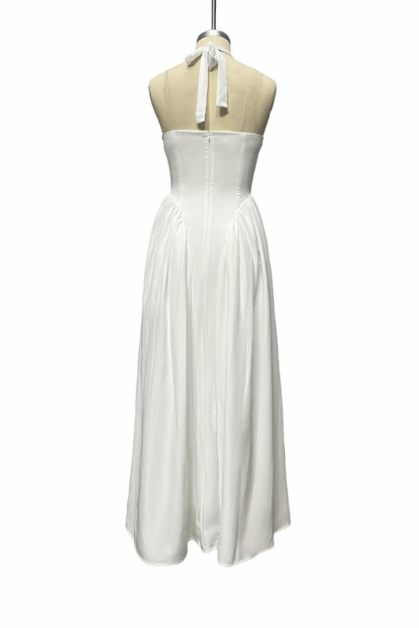Vintage Glamour Halter Dress image 5