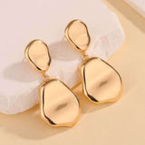 Abstract Chunky Drop Earrings image 2