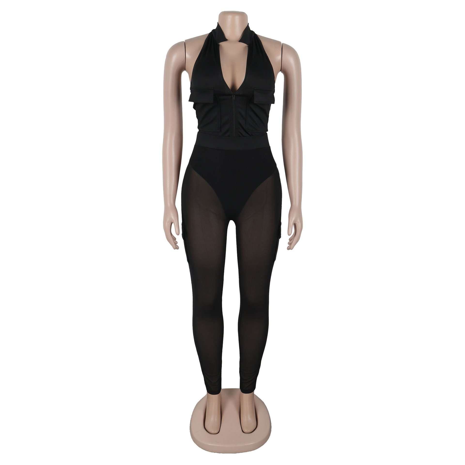 Utility Halter Catsuit image 5