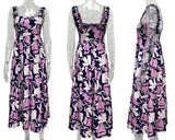 Tropical Leaf Print Ruffle Strap Midi Dress image 5