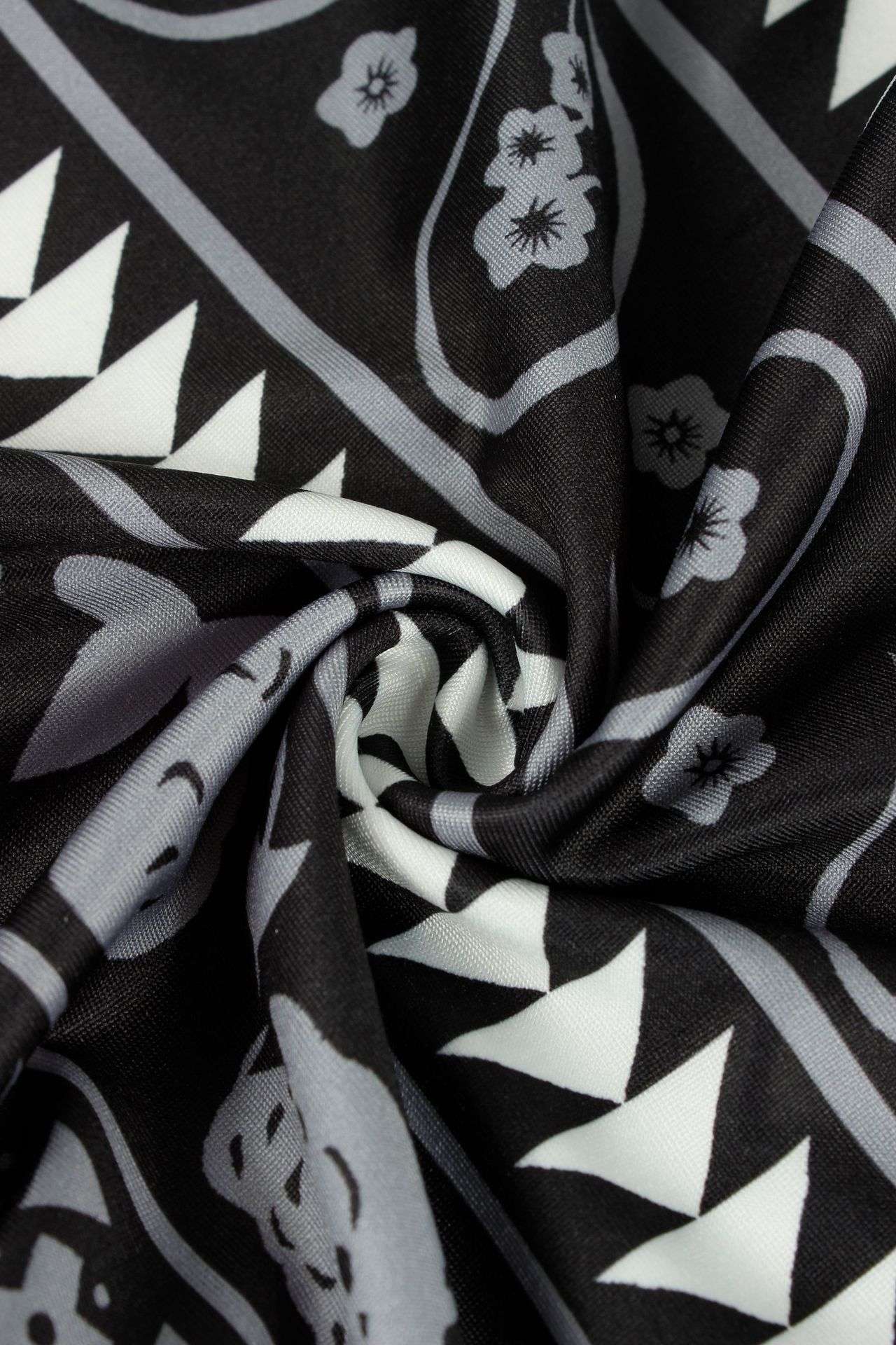 Patterned Wide-Leg Pants image 2