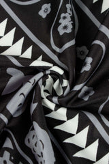 Patterned Wide-Leg Pants image 2