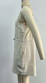 Casual Sleeveless Drawstring Romper image 2