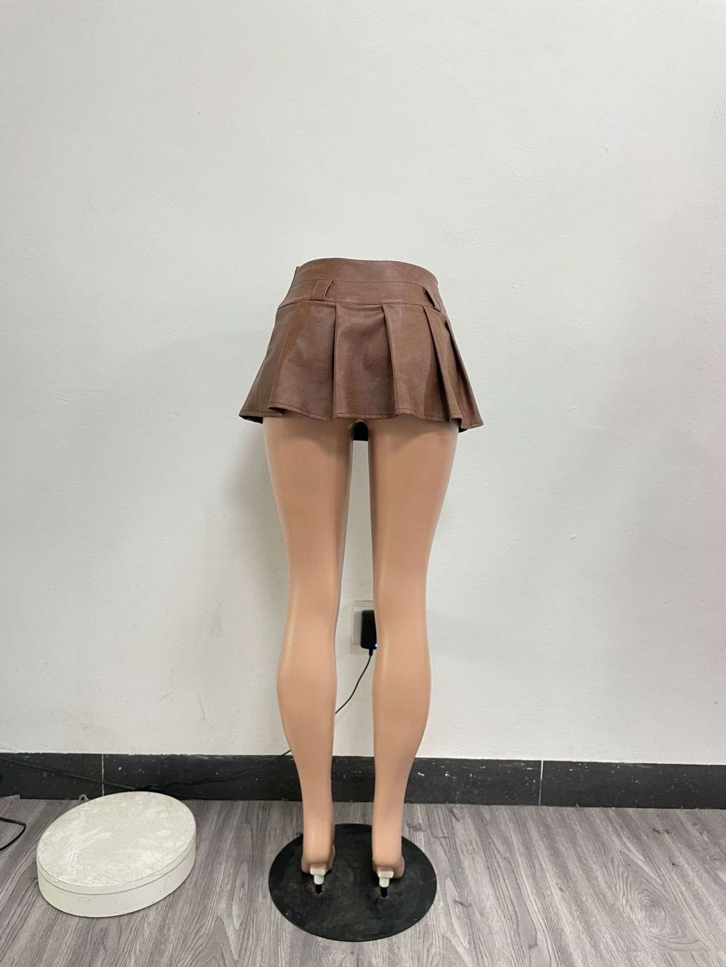 Pleated Mini Skirt image 4