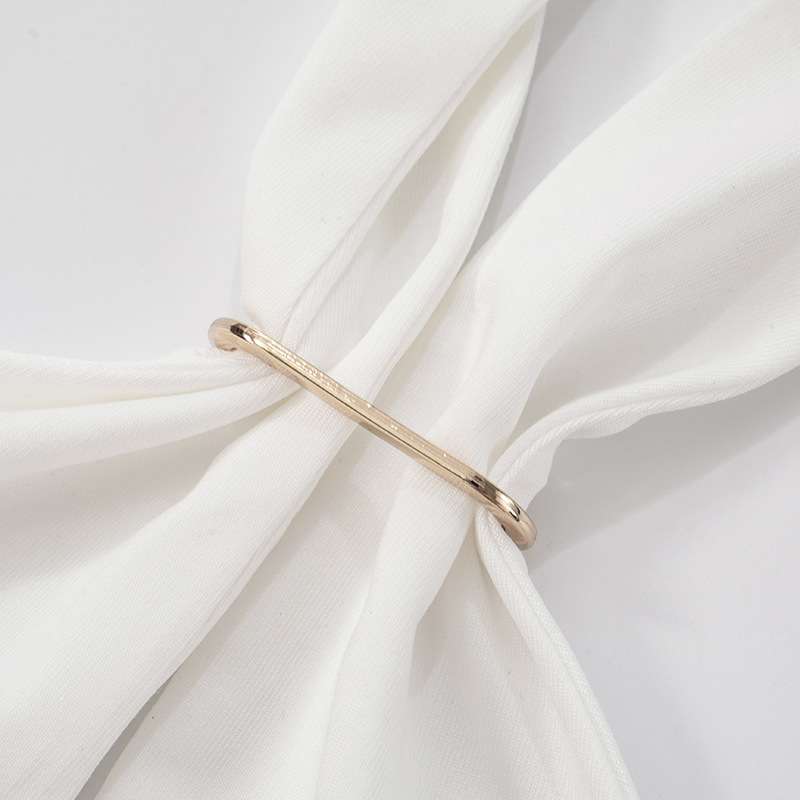 Halter Neck Ruched Top with Keyhole Detail image 4