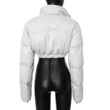 Urban Chill Cropped Puffer Jacket image 3