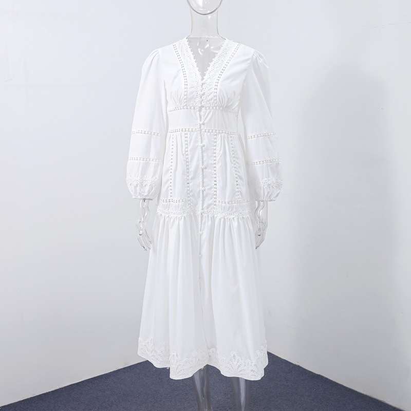 Boho Maxi Dress with Embroidery image 3