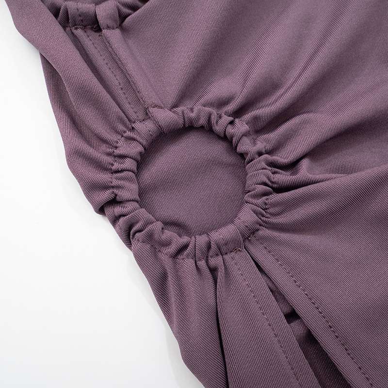 Strapless Ruched Crop Top image 4