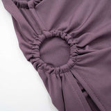 Strapless Ruched Crop Top image 4