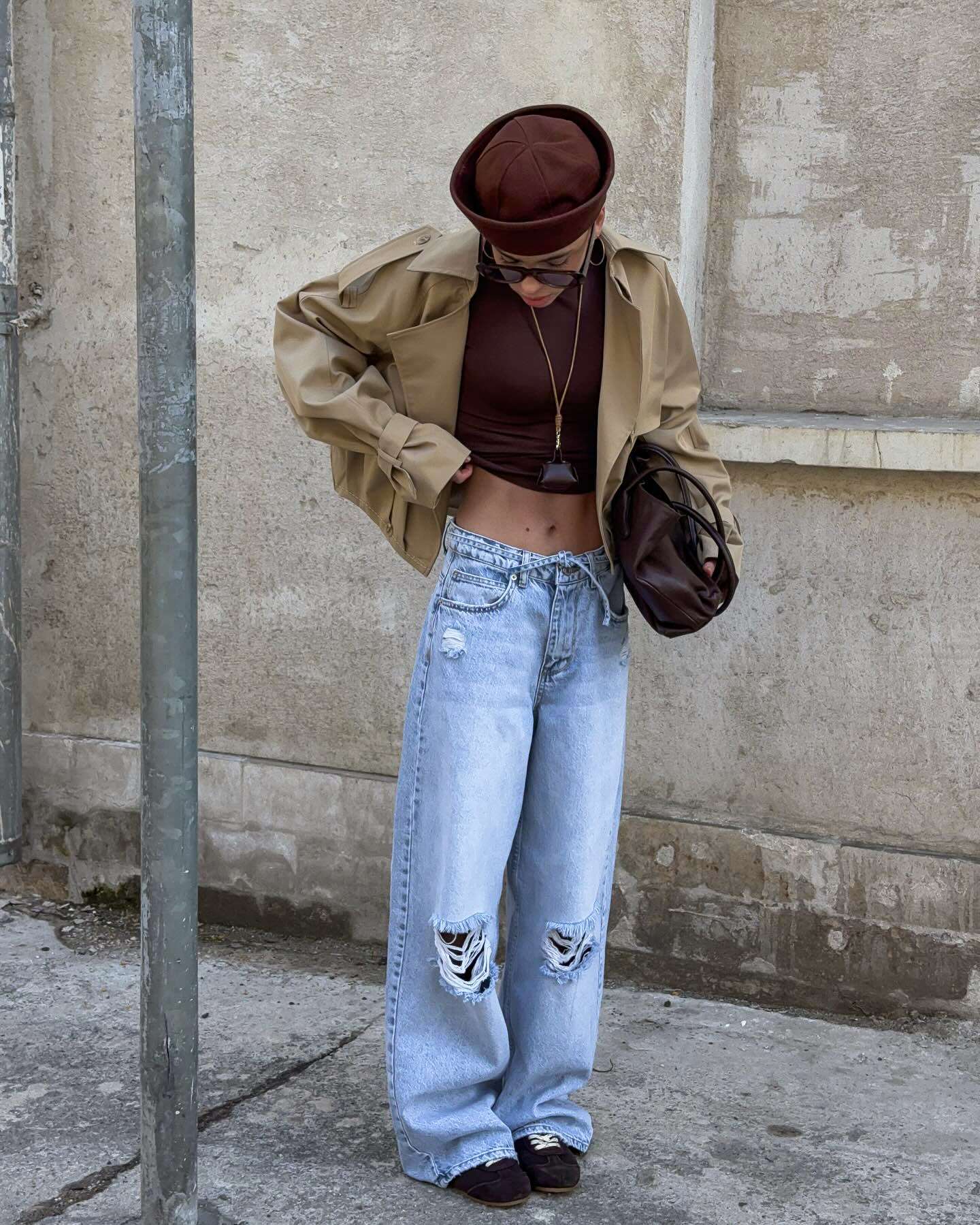 Cropped Double-Layer Jacket image 2