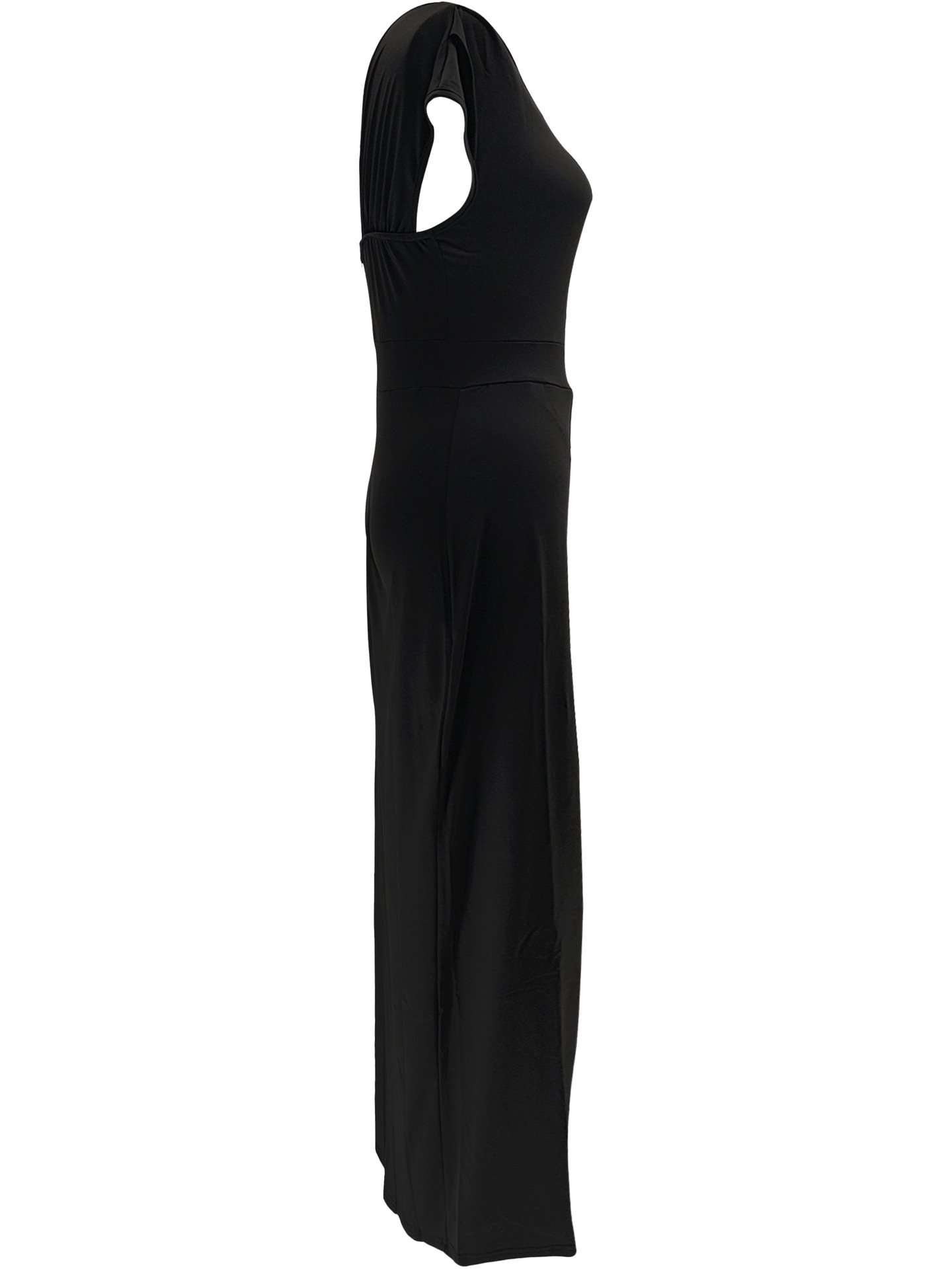 Elegant Two-Tone One-Shoulder Evening Gown image 6