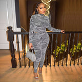 Geometric Patterned Two-Piece Set image 0