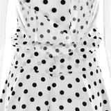 Polka Dot Halter Dress image 6