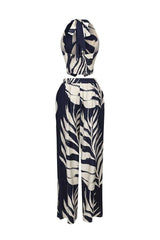 Palm Breeze Printed Halter Set image 5