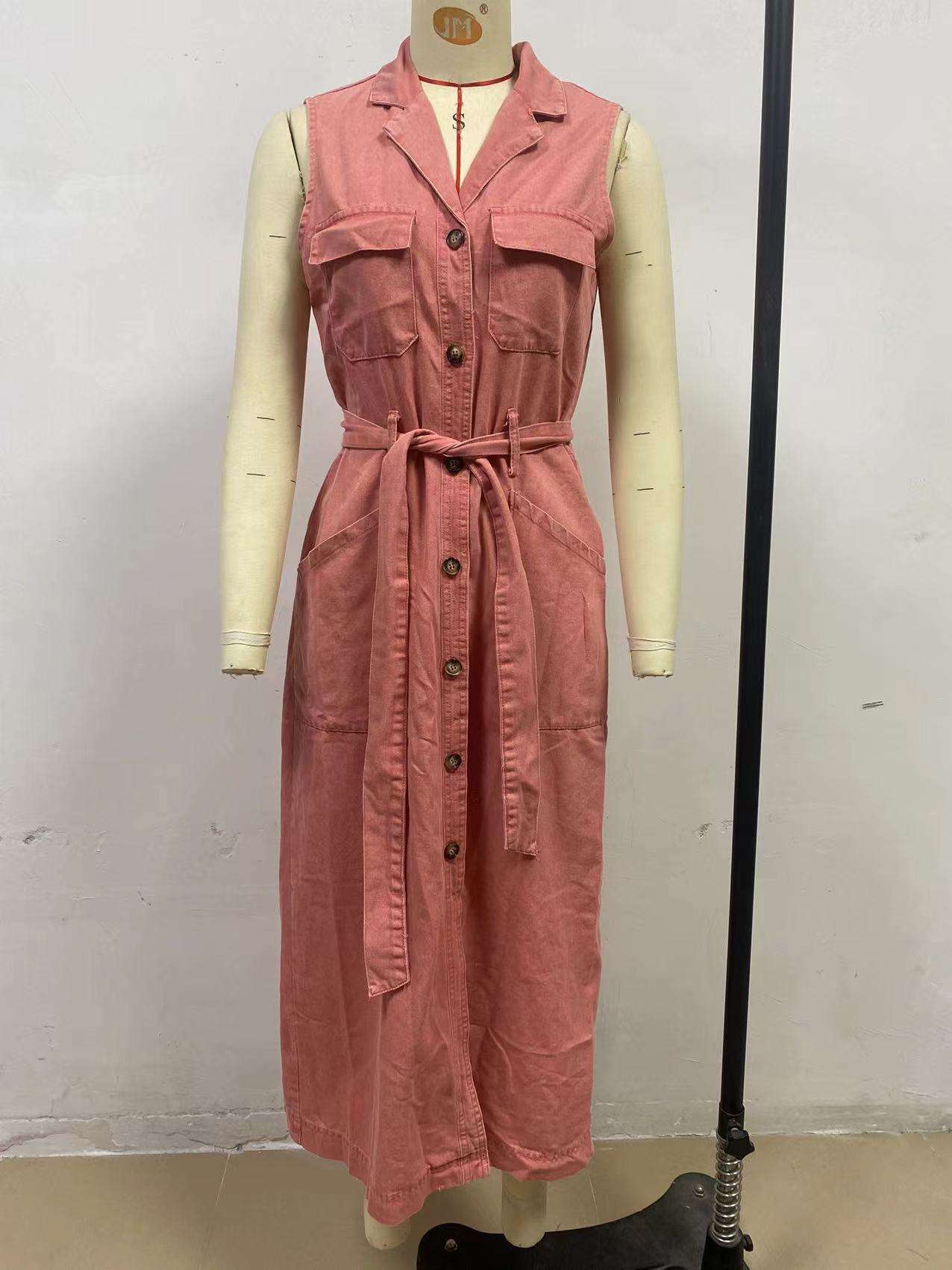 Midi Shirt Dress with Belt image 6