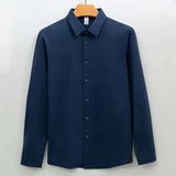 Regular Fit Solid Casual Shirt image 6